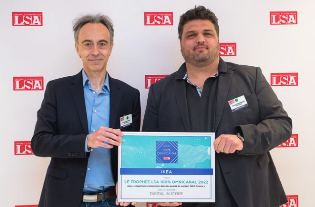 Ikea vainqueur du trophée digital in store - UGLA